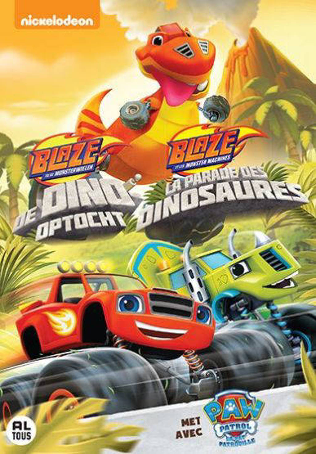 Blaze & The monster machine - De dino optocht (DVD)