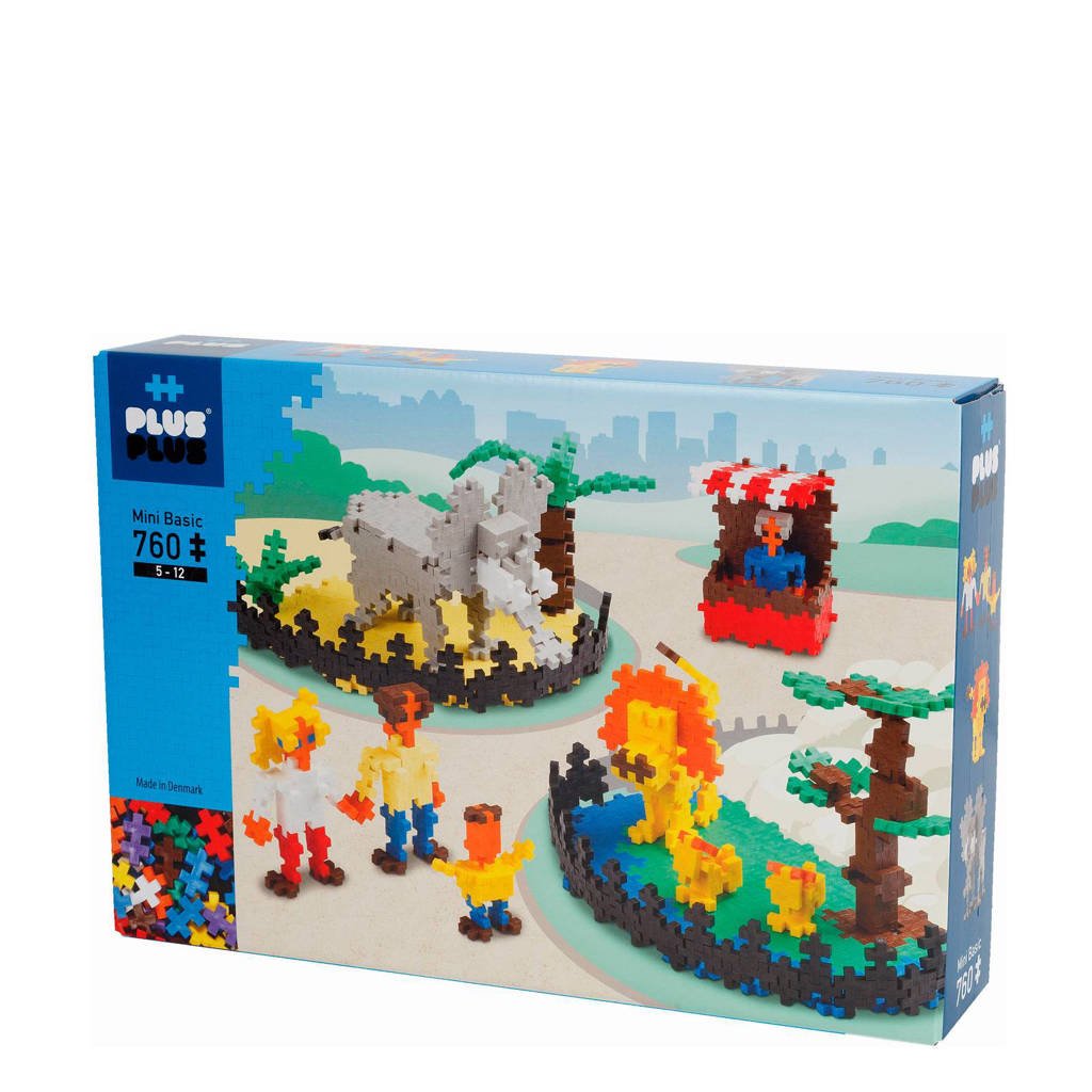 Plus-Plus mini basic dierentuin 760 stuks
