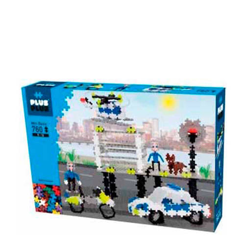 Plusplus Plus Mini Basic Politie 760 Stuks plusplus kopen in de aanbieding