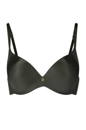 Comfort Light push-up bh donkergroen