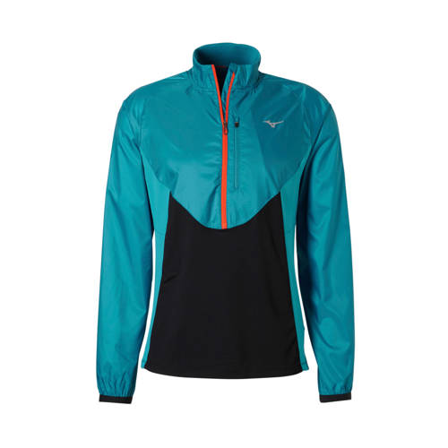 Mizuno Sportjack Turquoisezwart mizuno kopen in de aanbieding
