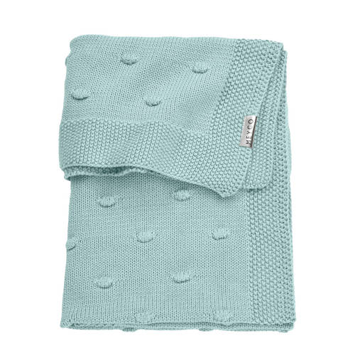 Meyco Silverline Knots Wiegdeken 75X100 Cm Stone Green meyco kopen in de aanbieding Meyco Silverline Knots Wiegdeken 75X100 Cm Stone Green meyco kopen in de aanbieding