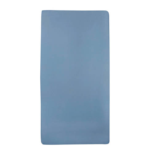 Meyco Jersey Hoeslaken Peuterbed 70X140150 Cm Jeans meyco kopen in de aanbieding