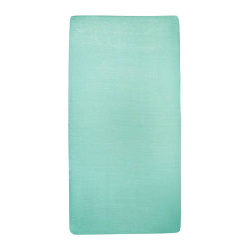 Meyco Jersey Hoeslaken Peuterbed 70X140150 Cm New Mint meyco kopen in de aanbieding