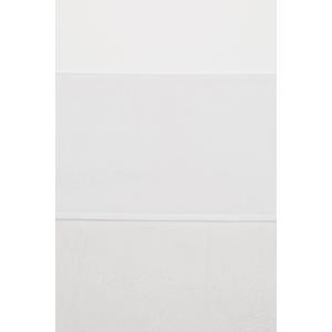 Uni wieglaken 75x100 cm wit