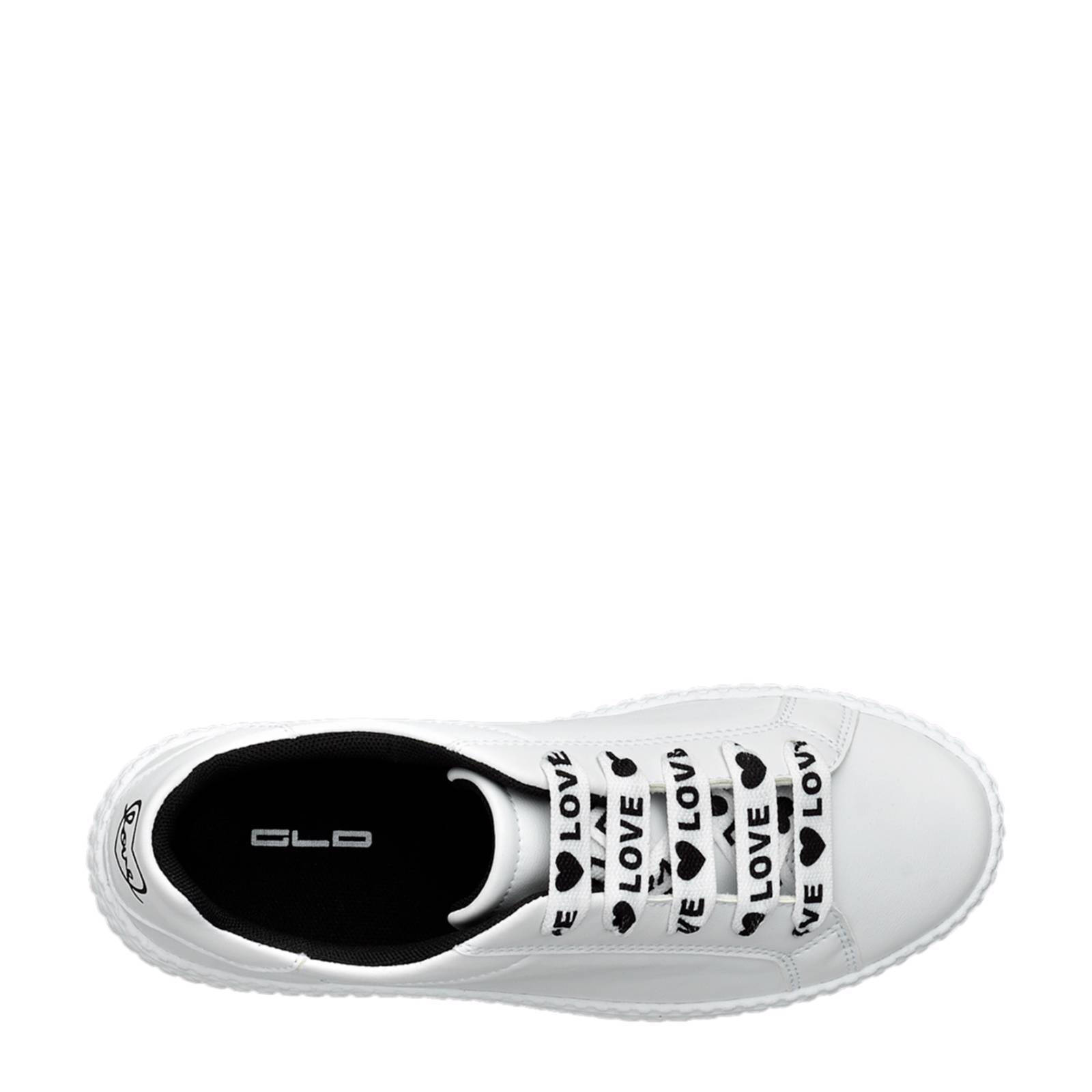 vanHaren Graceland sneakers met tekst wit | wehkamp