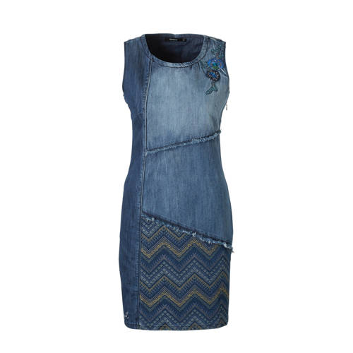 Desigual Denim Jurk desigual kopen in de aanbieding Desigual Denim Jurk desigual kopen in de aanbieding