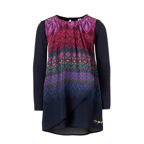 Desigual Jurk Donkerblauw desigual kopen in de aanbieding Desigual Jurk Donkerblauw desigual kopen in de aanbieding