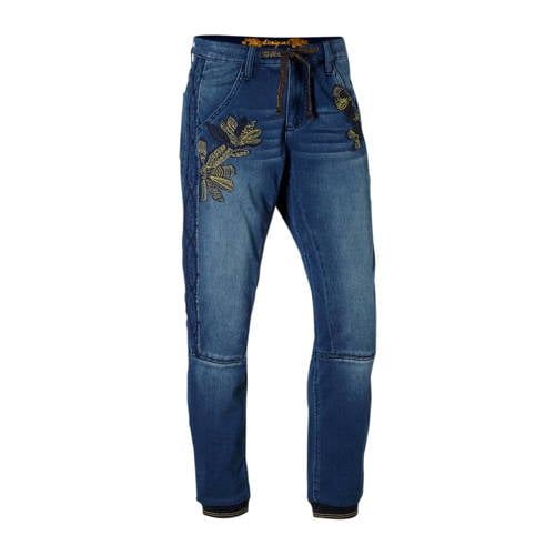 Desigual Baggy Jeans Met Borduursels desigual kopen in de aanbieding
