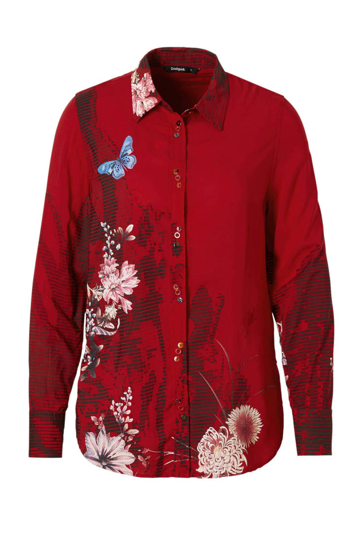 Desigual met Desigual bloemenprint bouse bouse met RwgqZ