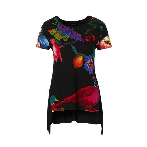 Desigual T Shirt Met Print desigual kopen in de aanbieding