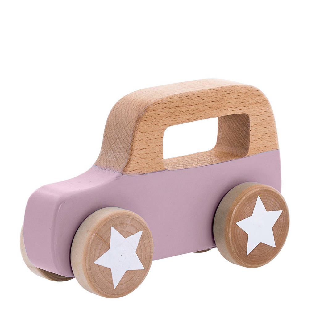 Bloomingville Mini houten speelgoedauto beuken