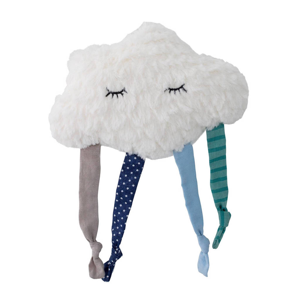 Bloomingville Mini wolk blauw knuffel 25 cm