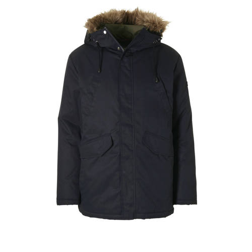 Esprit Men Casual Jas Donkerblauw esprit kopen in de aanbieding