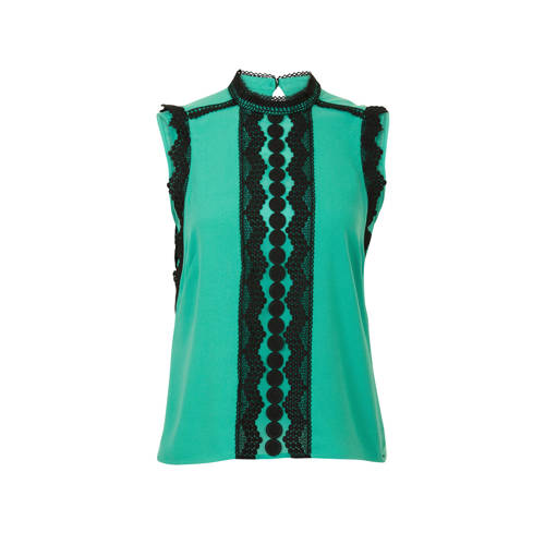 Steps Top Met Kant Turquoise steps kopen in de aanbieding Steps Top Met Kant Turquoise steps kopen in de aanbieding
