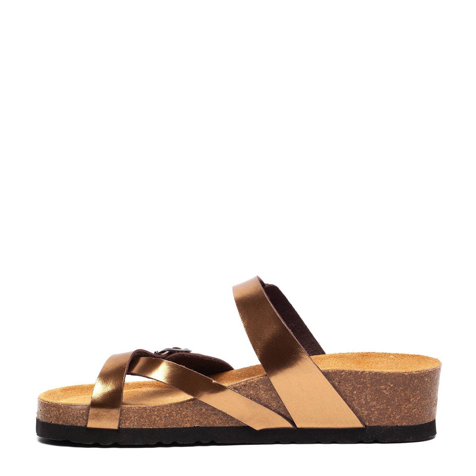 Hush Puppies Slipper Dames Brons Hush Puppies Slipper Dames Brons