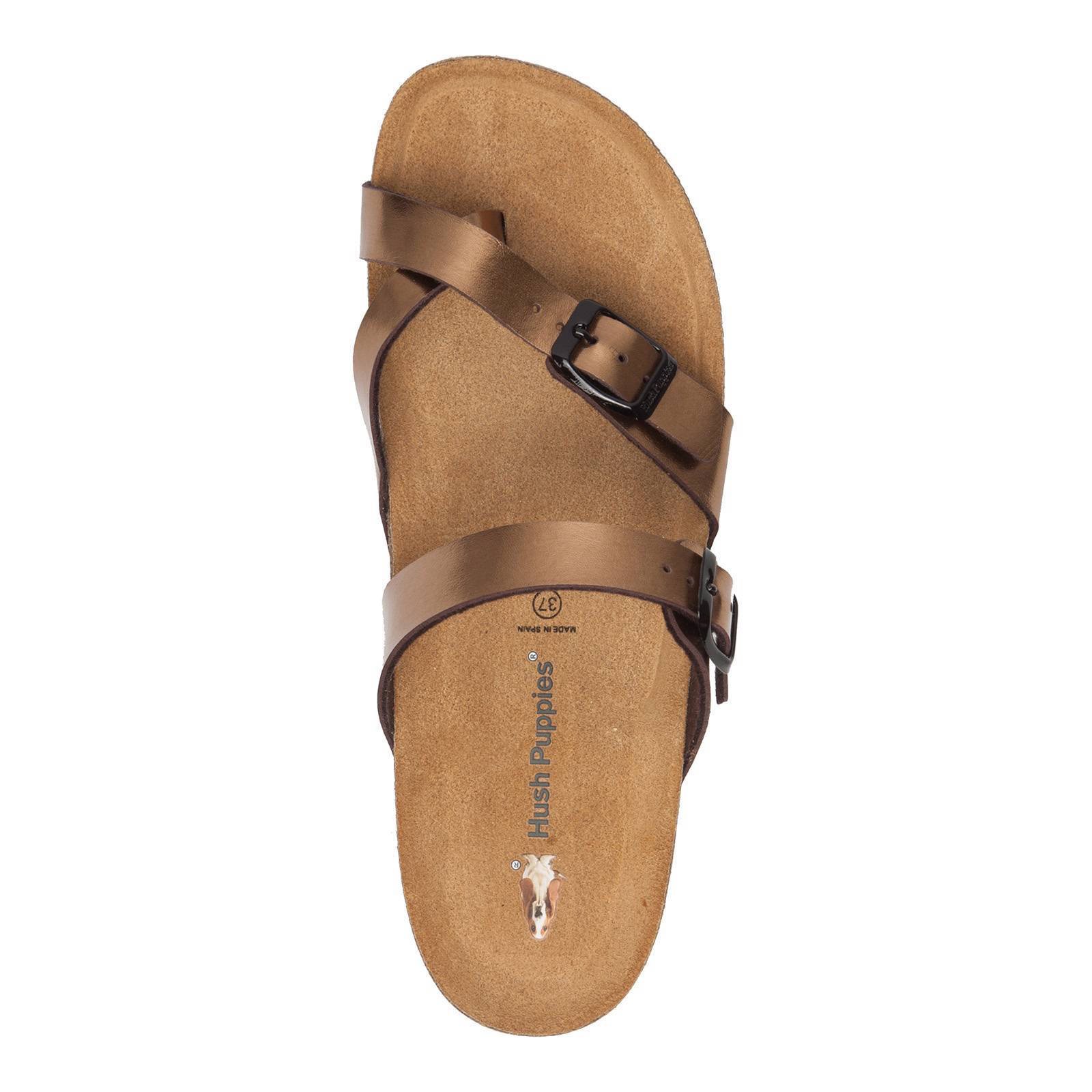 Hush Puppies Slipper Dames Brons Hush Puppies Slipper Dames Brons