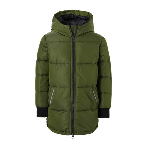 Nop Winterjas Veta Groen nop kopen in de aanbieding