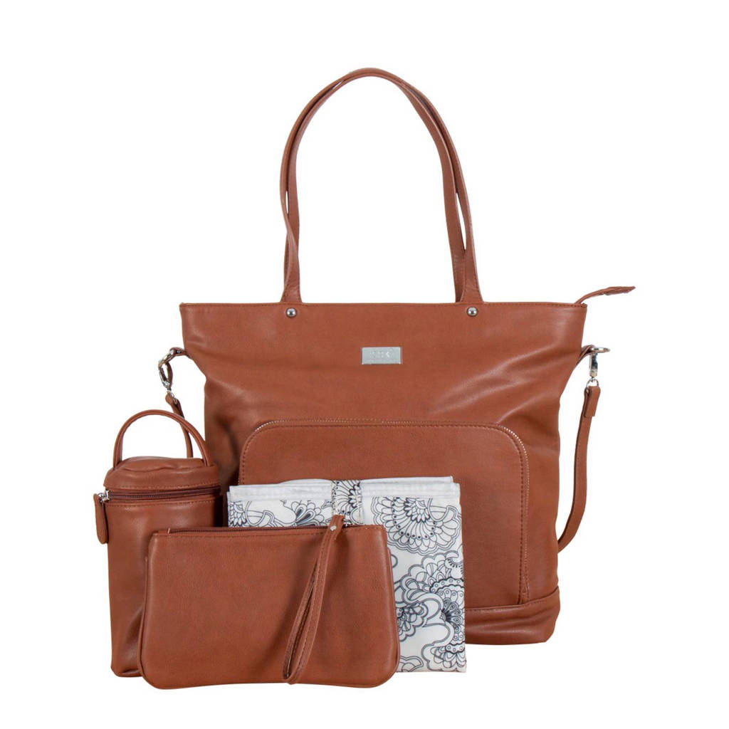Isoki Nappy Tote luiertas redwood chestnut, Redwood chestnut