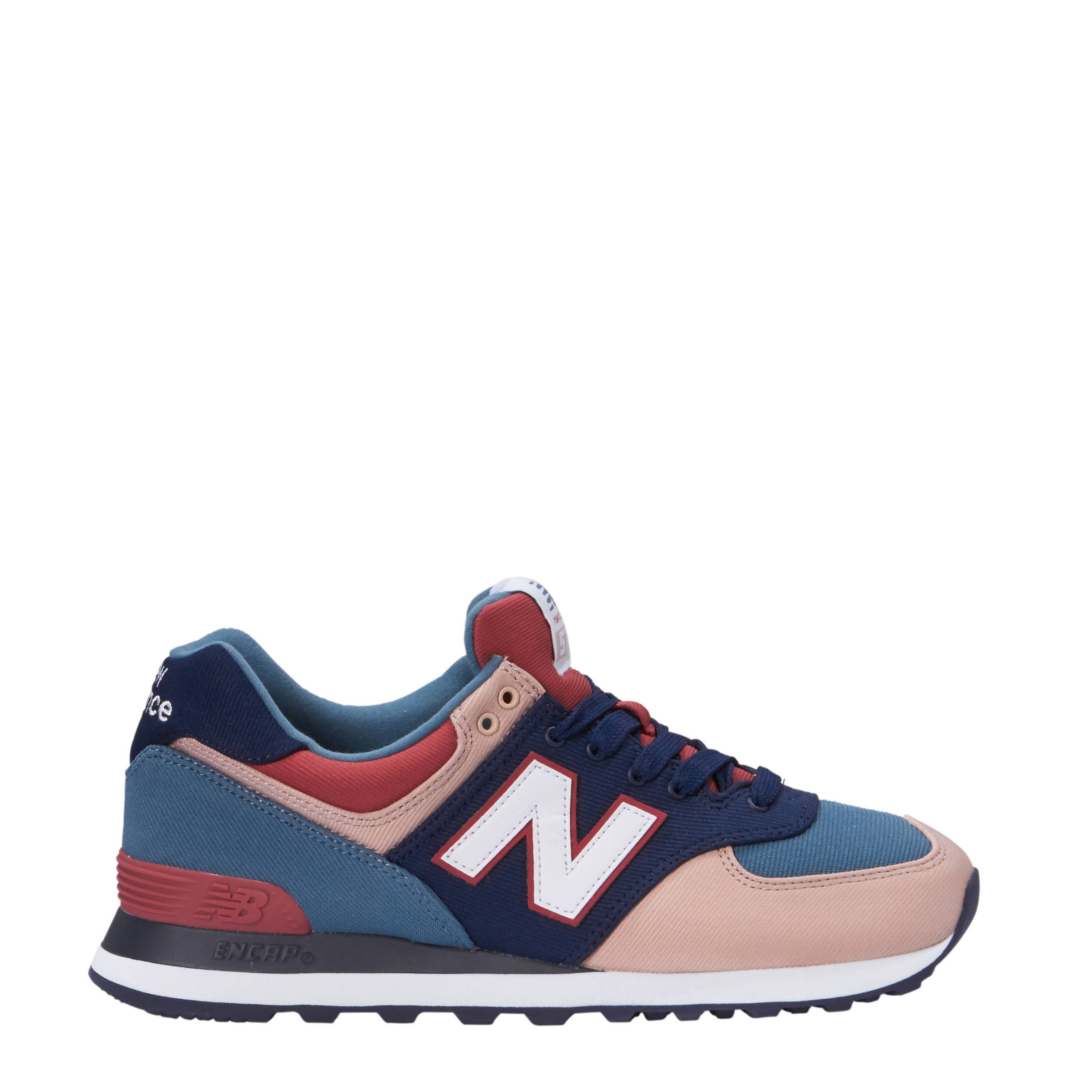 WL574 sneakers blauw/roze WL574 sneakers blauw/roze