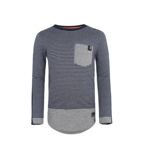 Retour Denim Gestreepte Longsleeve Alonzo Grijsblauw retour denim kopen in de aanbieding Retour Denim Gestreepte Longsleeve Alonzo Grijsblauw retour denim kopen in de aanbieding