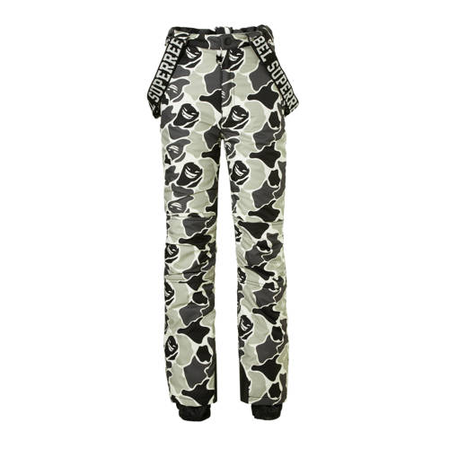 Superrebel Super Rebel Skibroek Camouflage superrebel kopen in de aanbieding
