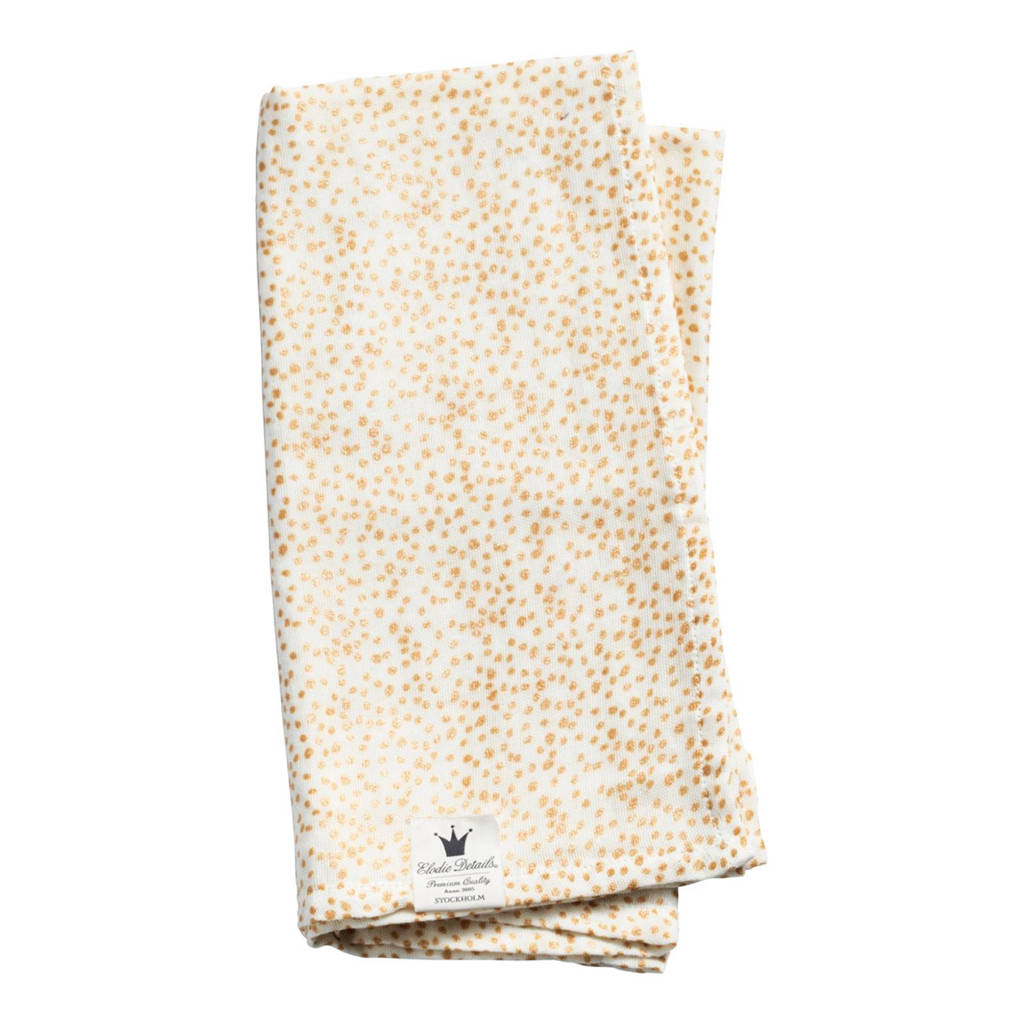 Elodie Details Gold Shimmer bamboe hydrofiele doek 80x80 cm, Gold shimmer
