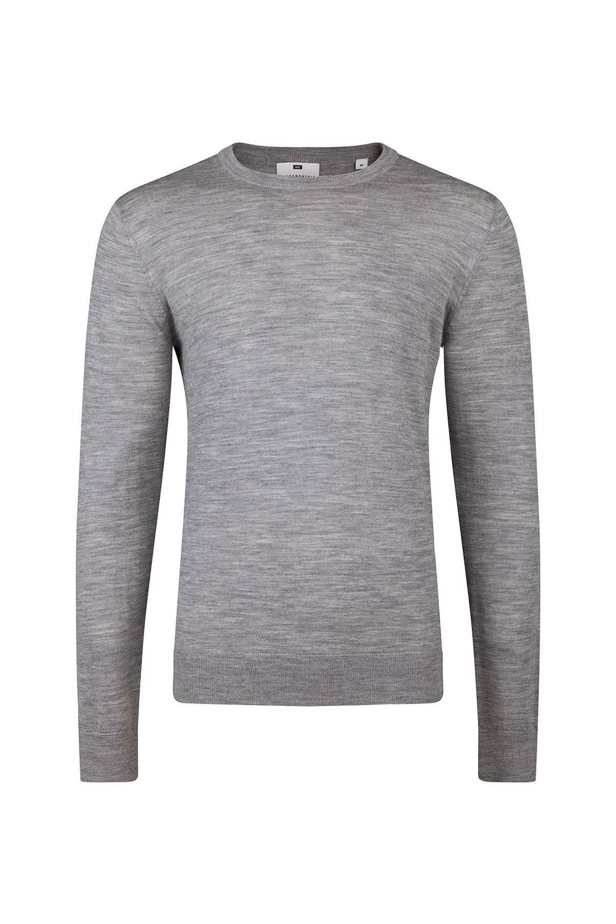 WE Fashion slim fit trui merinowol | wehkamp Heren merinowollen trui | 94727654 WE Fashion