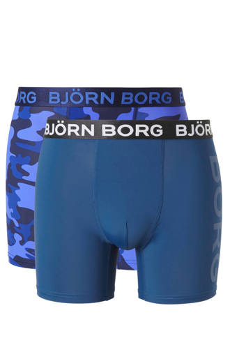 sportboxer (set van 2) blauw/paars multi