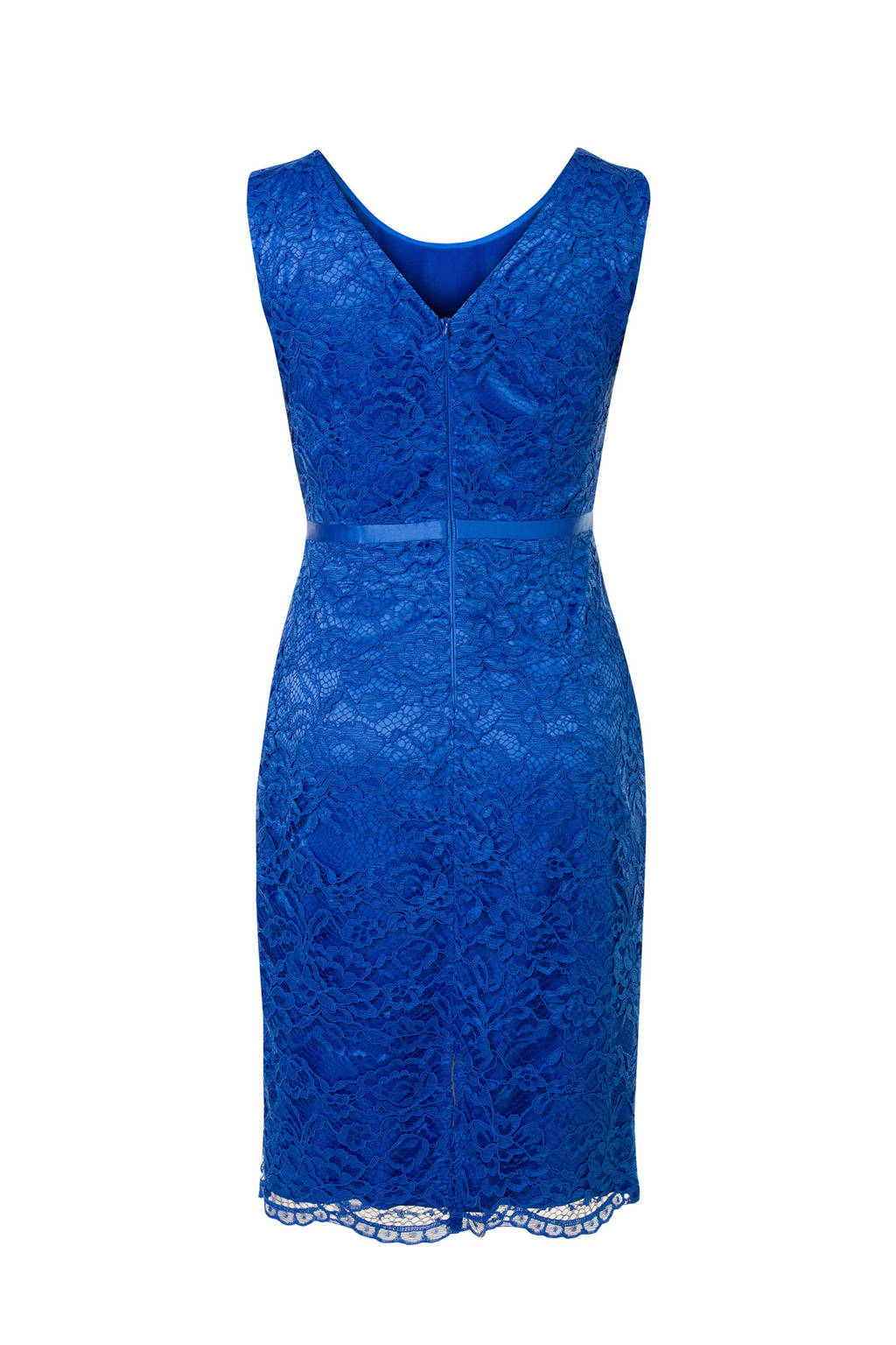 Spiksplinternieuw Steps kanten jurk blauw | wehkamp QX-49