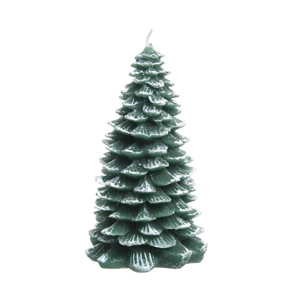Decoris kaars kerstboom (18 cm), Ø9,5x18 cm