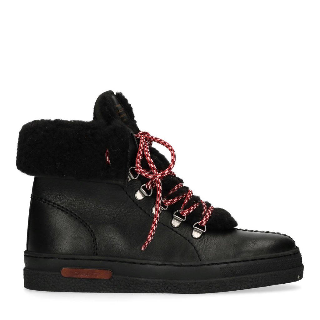 Leren Gant Gant Veterboots Gant Zwart Leren Zwart Veterboots Leren Bqgrxtw1fq