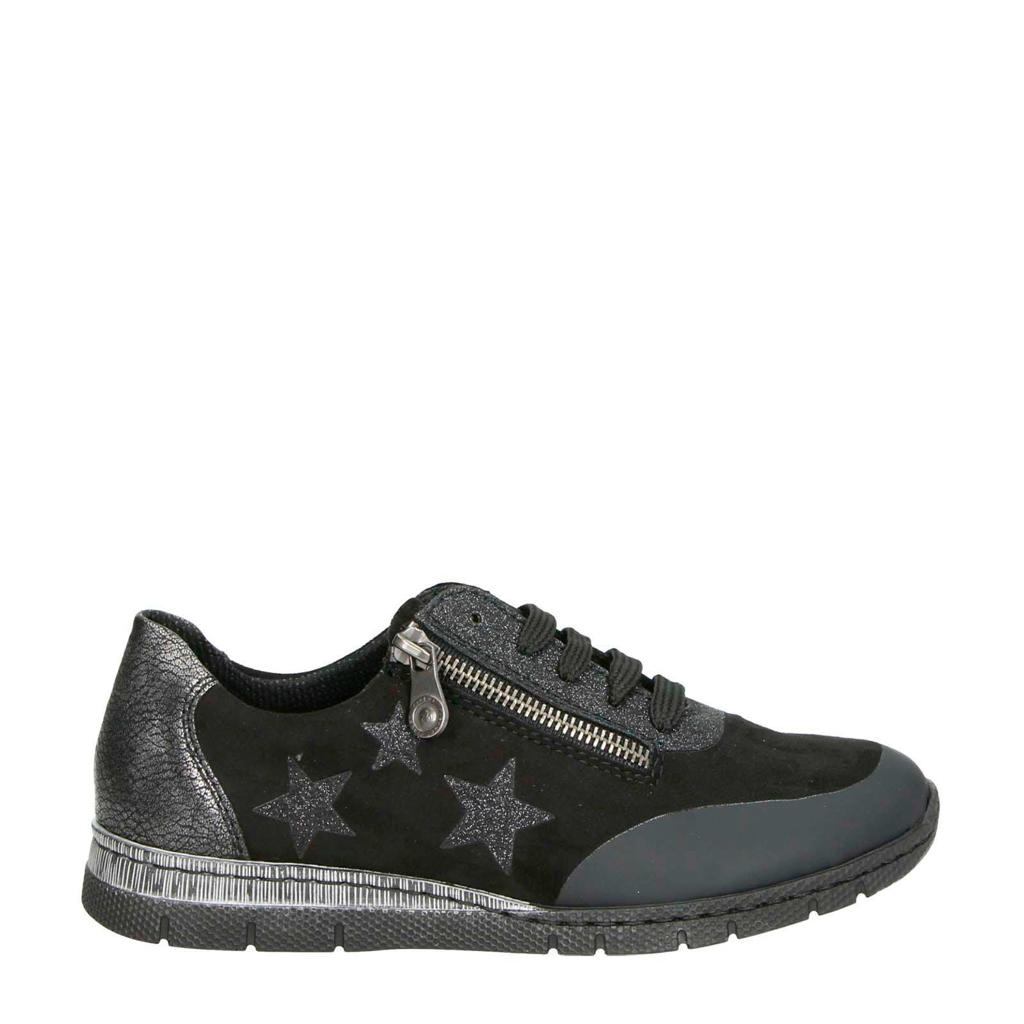 Rieker veterschoenen voor dames 58923, grootte:42, kleur:Blauw Rieker veterschoenen voor dames 58923, grootte:42, kleur:Blauw