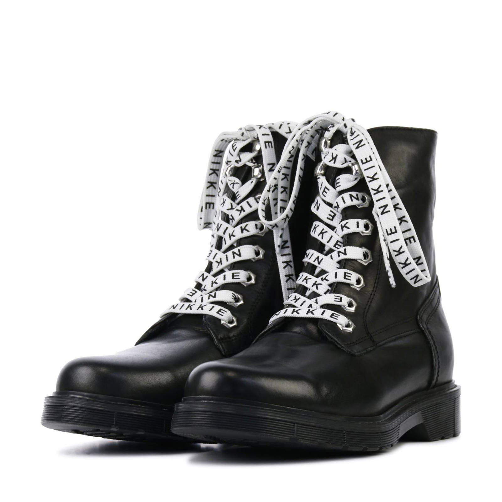 Nikkie high branded lace boots sale online