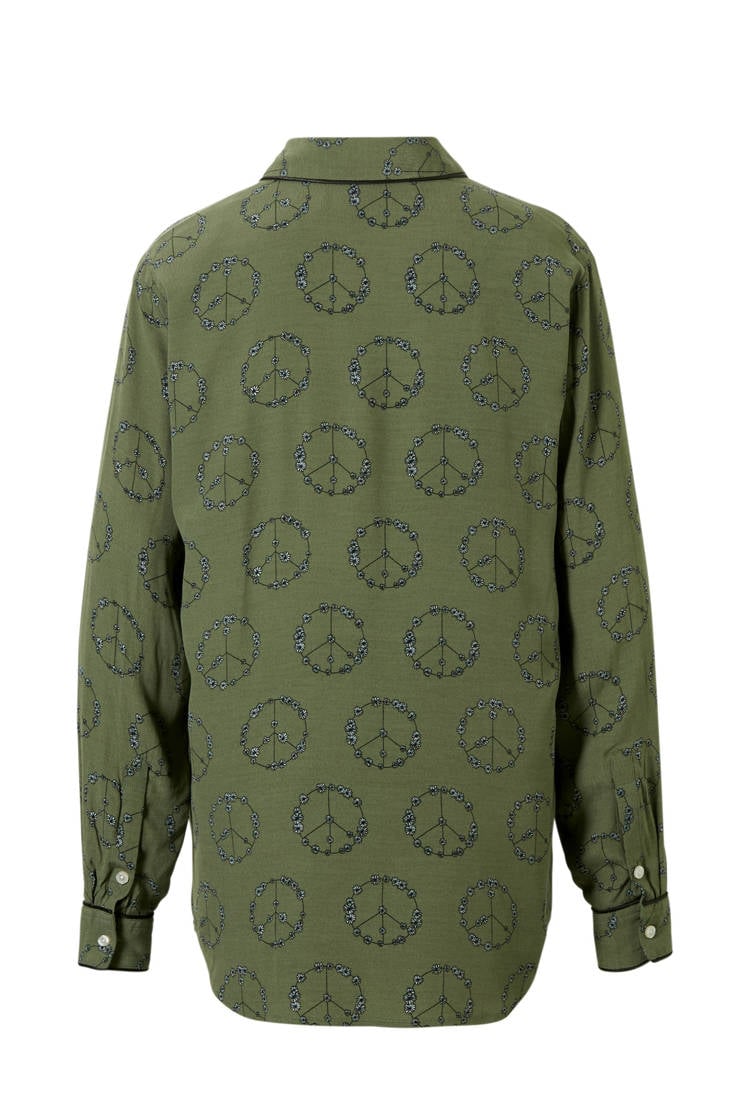 print all Catwalk Junkie over met blouse vq1X1pP