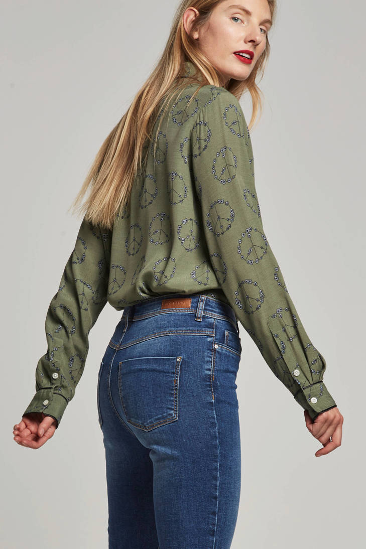 print all Catwalk Junkie over met blouse vq1X1pP