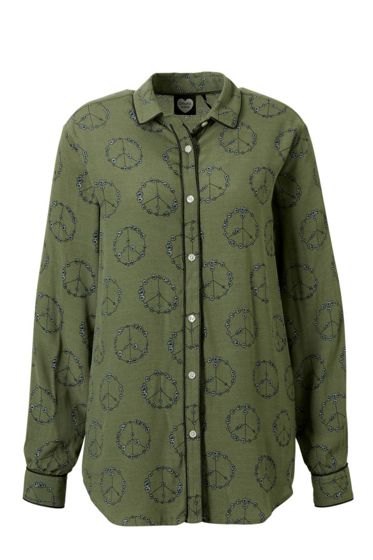 print all Catwalk Junkie over met blouse vq1X1pP