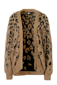 vest met panterprint