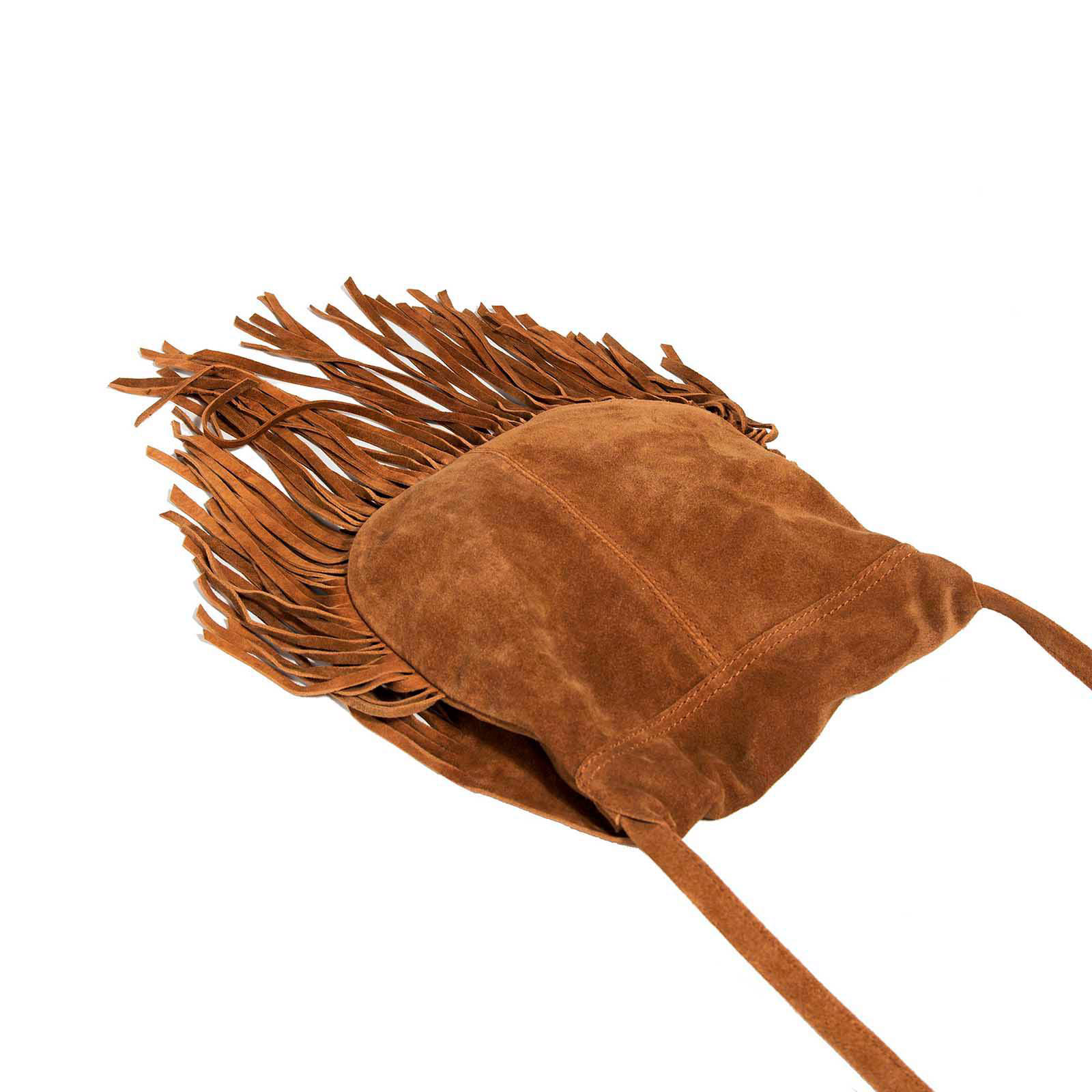 tas met franjes bruin tas met franjes bruin