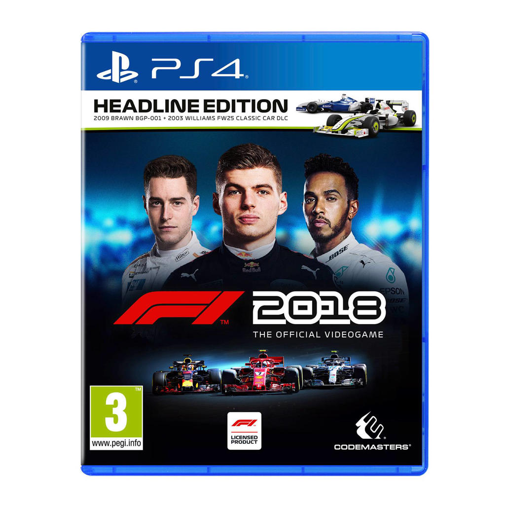 F1 2018 Headline edition (PlayStation 4)