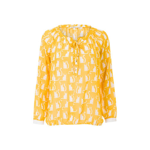 Steps Top Met Print Geel steps kopen in de aanbieding Steps Top Met Print Geel steps kopen in de aanbieding