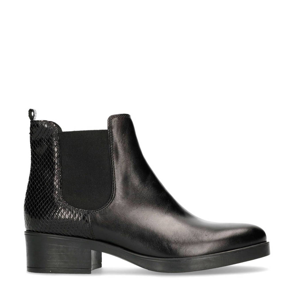 Manfield Zwart Zwart Leren Chelsea Manfield Boots Chelsea Boots Leren Leren Manfield w5v4YY