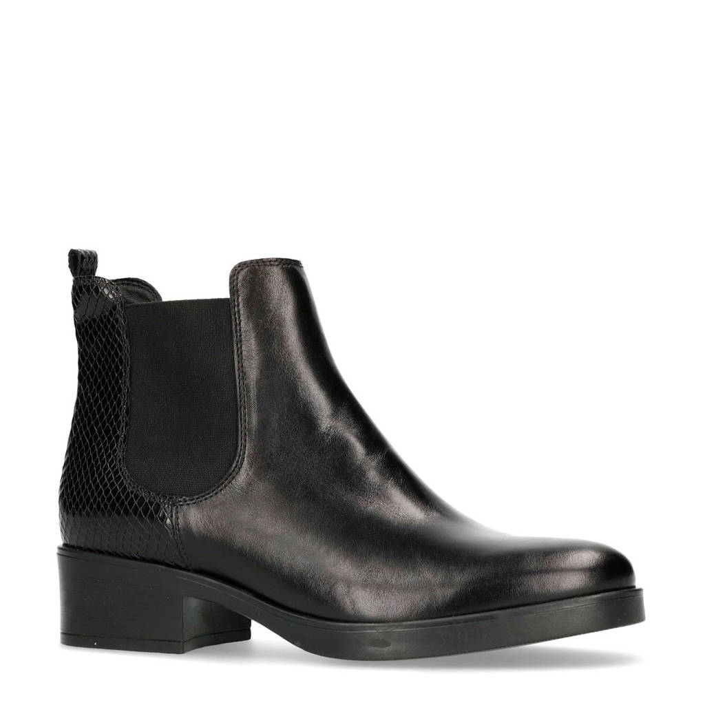 Manfield Zwart Zwart Leren Chelsea Manfield Boots Chelsea Boots Leren Leren Manfield w5v4YY