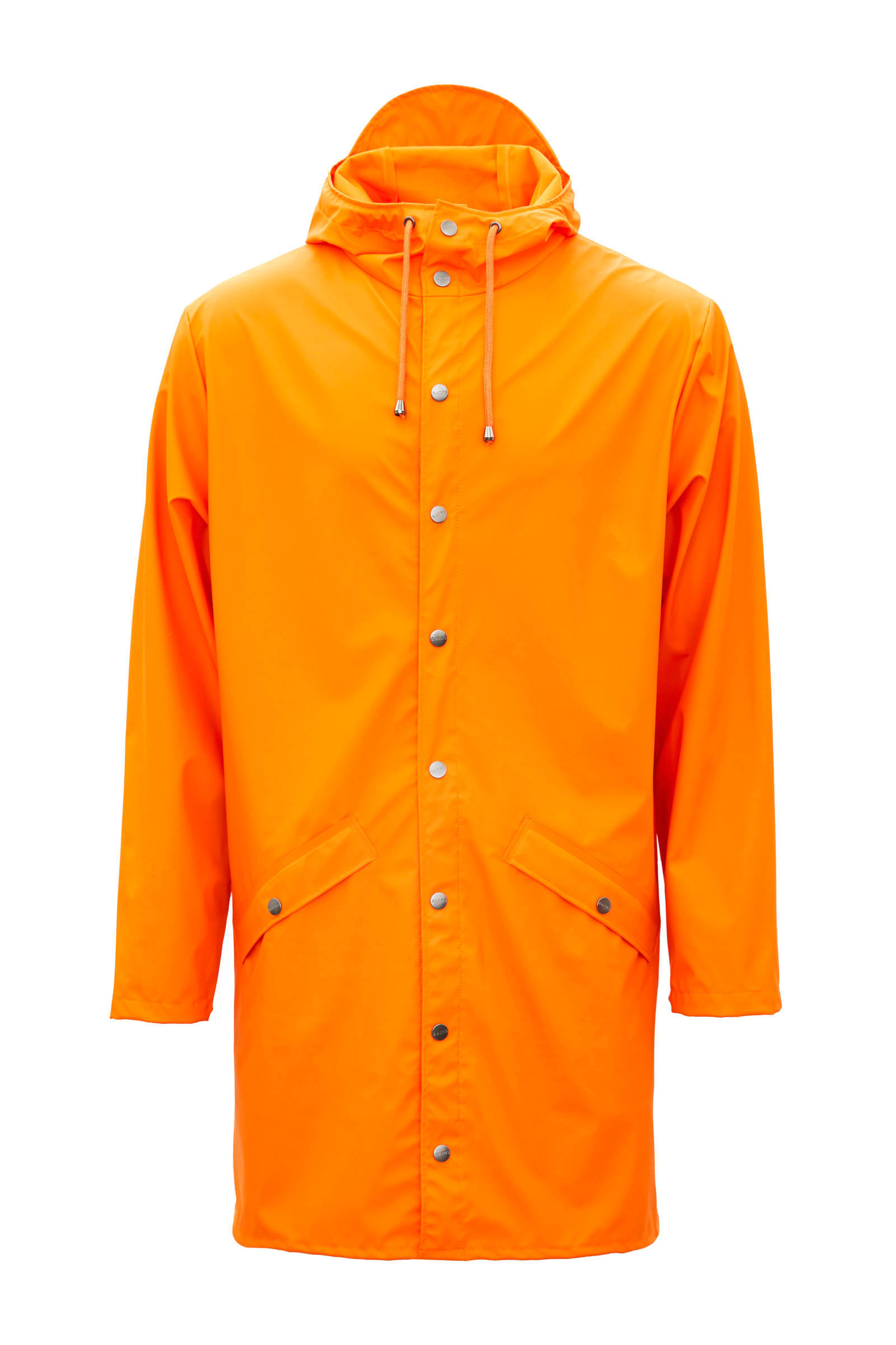 Rains Regenjassen Long Jacket Oranje online kopen