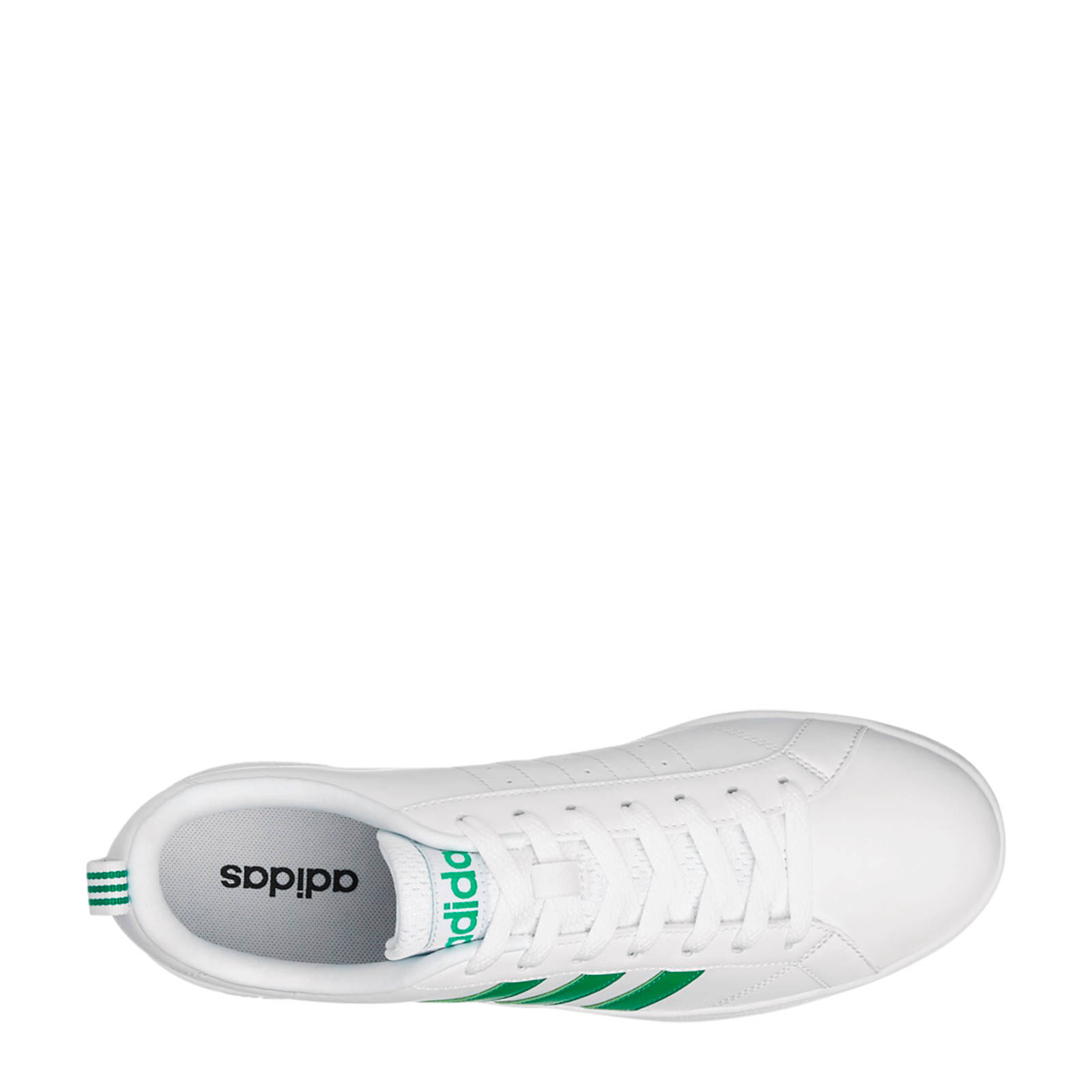 adidas Advantage sneakers wit/groen | wehkamp