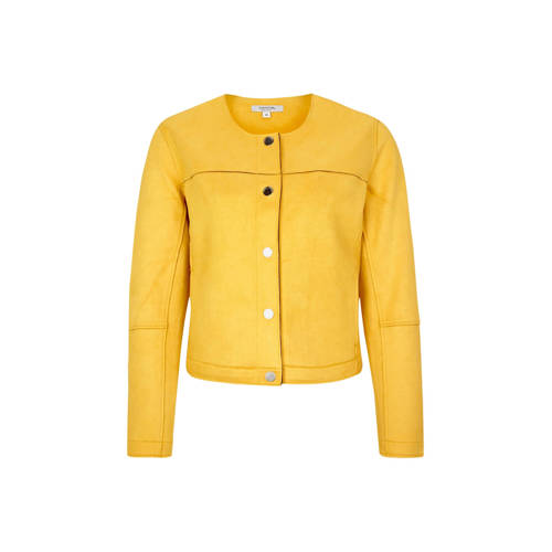 Comma Casual Identity Imitatiesuede Jack Geel comma casual identity kopen in de aanbieding Comma Casual Identity Imitatiesuede Jack Geel comma casual identity kopen in de aanbieding