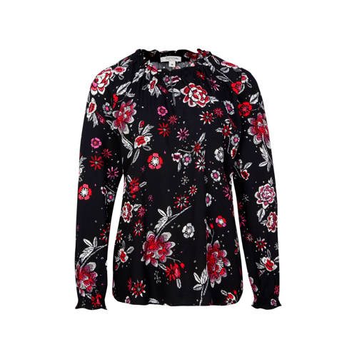Comma Casual Identity Top Met Print Rood comma casual identity kopen in de aanbieding Comma Casual Identity Top Met Print Rood comma casual identity kopen in de aanbieding