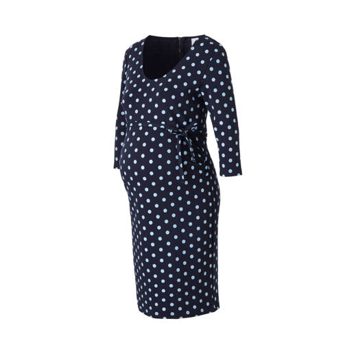 Mamalicious Mama Licious Zwangerschapsjurk Met Stippen mamalicious kopen in de aanbieding
