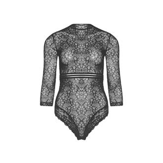 by Faya stringbody Luse Night met kant zwart