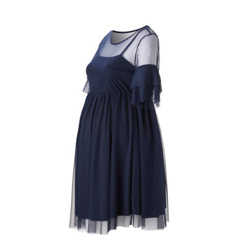 Gebe Maternity Zwangerschapsjurk Met Mesh En Ruches gebe maternity kopen in de aanbieding Gebe Maternity Zwangerschapsjurk Met Mesh En Ruches gebe maternity kopen in de aanbieding